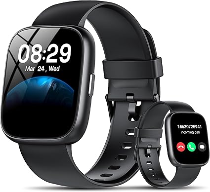Smartwatch with Alexa, Bluetooth Calling & Fitness Tracking