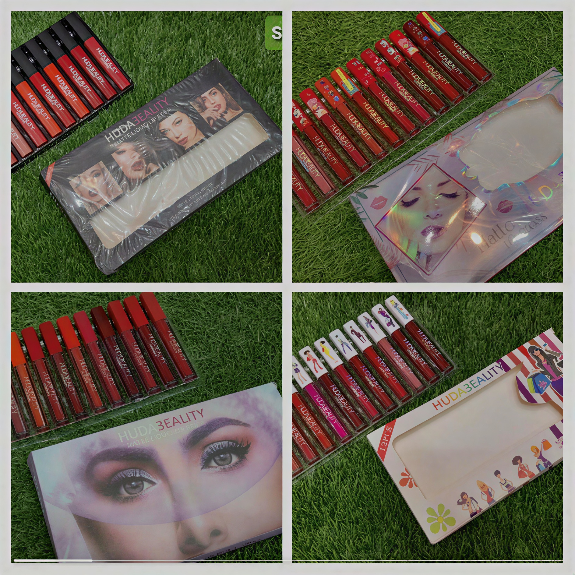 12-Piece Waterproof Matte Liquid Lipstick Collection by HUDA3EALITY