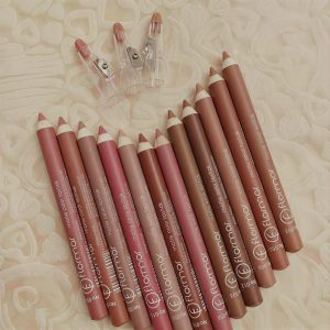 Flormar Matte Color Lipstick Pencil Set - Pack of 12 Long-Lasting Lip Liners